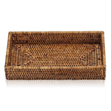 Decor Walther Basket Tab2 Лоток универсальный 30x16см, настольный, цвет: ротанг темный. 0932092