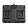 Двойное зарядное устройство WORX WA3772, 20В, 2*1A