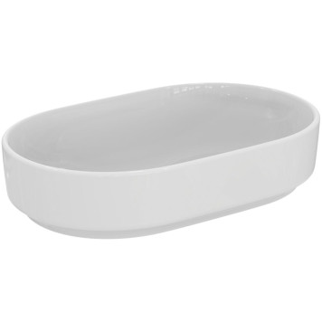 Ideal Standard i.life O Раковина овальная 60х38см, без отв., без перелива, цвет: белый. T573101
