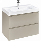 Roca A857630510 Ona Модуль для раковины 800 мм, 785x450x565 мм, с 2 ящиками, бежево-серый матовый A857630510