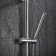 Newform X-STEEL 316 Душевая стойка с термо смес., верхний душ 25см, ручной душ, шланг 150 см, цвет: INOX. 69650X.50.050
