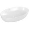 VilleroyBoch Artis Раковина 61х42х12.5см., накладная, без отв., без перелива, TitanCeram, цвет: альпийский белый. 41986101