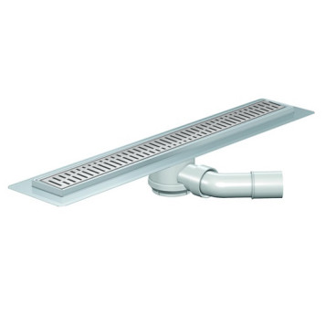 Aco 9010.80.68 Showerdrain B Канал 885/52 мм, нерж. сталь, сифон, Волна, полотно 90108068