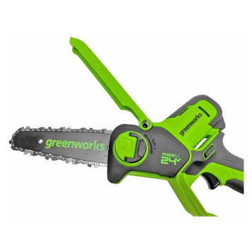 Пила цепная аккумуляторная Greenworks G24MCS10 (мини) без АКБ и ЗУ-2