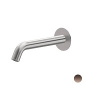 Newform X-STEEL 316 Излив для ванны, настенный, L=22.6см., G3/4 , цвет: PVD Brushed copper bronze. 29482X.59.067