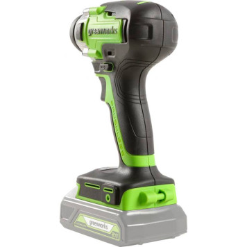 Винтоверт ударный аккумуляторный Greenworks GD24ID3, 24V бесщеточный (без акк, без з/у)-3