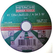Отрезной диск Hitachi HTC-12512HR для металла 125х22 мм