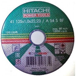 Отрезной диск Hitachi HTC-12512HR для металла 125х22 мм
