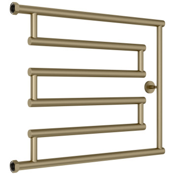 Сунержа High-Tech Полотенцесушитель водяной 66х52,8h см, цвет: золотой шёлк матовый 32-4052-5065