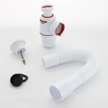 Сифон Wirquin NEO AIR с выпуском 11/4 х 40 мм и с гофротрубой L800 мм 40 х 40/50 мм-2