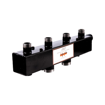 Коллектор д/котел 90кВт 1 1/2 вн/р 2к 1 н/р 125мм ASKON 25M/125/40/2