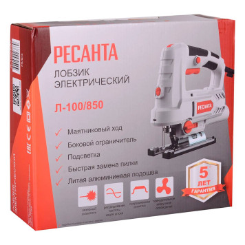 Электролобзик Ресанта Л-100/850-4