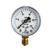 Манометр рад МП-50 0-0,6МПаДк50 G1/4  пласт ЗТП Минск