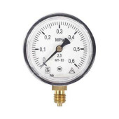 Манометр рад МП-63 0-0,6МПаДк63 G1/4  пласт ЗТП Минск