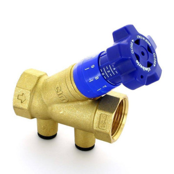 Клапан балансировочный ручной ВВ 787OT/2R CIMBERIO 1-3