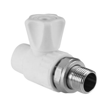 Кран шаровой для радиатора прямой 20 х 1/2 (60/10) VALFEX
