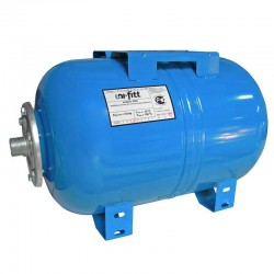 Гидроаккумулятор WAO для водоснабжения горизонтальный UNI-FITT присоединение 1" 24л