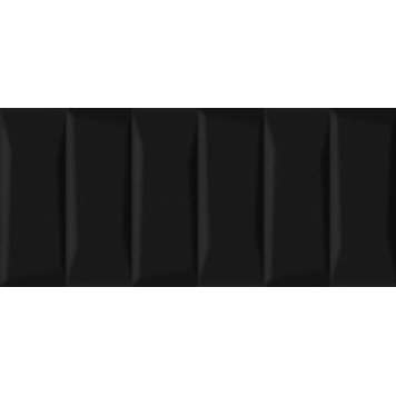 Evolution облицовочная плитка рельеф кирпичи черный (EVG233) 20x44