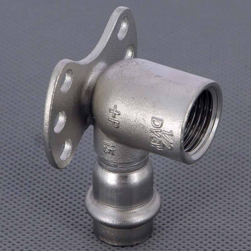 Водорозетка пресс нержавеющая сталь Sanpress Inox VIEGA 15х1/2-1