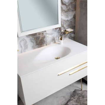 Armadi Art Neoart Раковина мебельная прямоугольная 81х52х8h см, цвет: белый 858-080