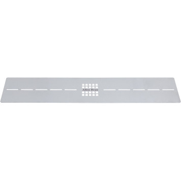 Allen Brau Infinity Накладка для сифона 62,1x13,7 см, цвет: нержавеющая сталь 8.210N7-SS-1