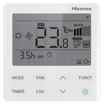 Индивидуальный проводной пульт YXE-E01U(E)