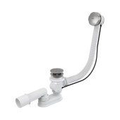 Слив-перелив Alcaplast полуавтомат для ванны 40/50 x 570 мм пробка слива 70 мм металл хром