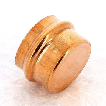 Заглушка пресс IBP медь 35-1