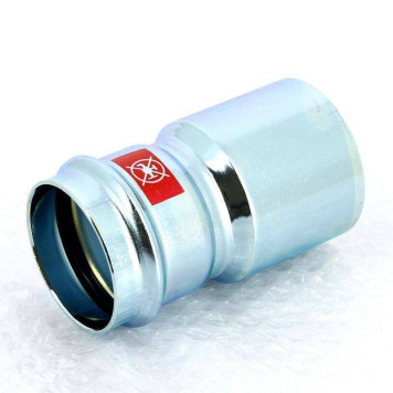 Муфта-вставка пресс оцинкованная сталь Prestabo VIEGA 64x54-3