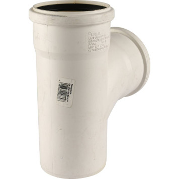 Тройник REHAU RAUPIANO PLUS 90/90/87° с оптимизированным радиусом изгиба для максимального потока-1