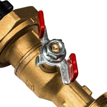 Насосная группа STOUT SDG-0001 с Grundfos UPSO 25-65 в теплоизоляции, 1& прямой контур.-8