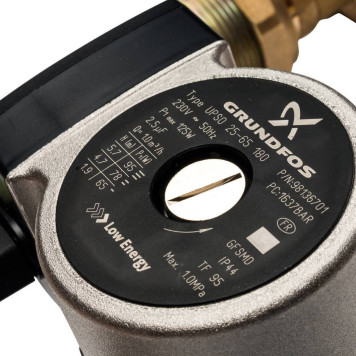 Насосная группа STOUT SDG-0001 с Grundfos UPSO 25-65 в теплоизоляции, 1& прямой контур.-9