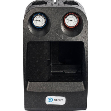 Насосная группа со смесителем STOUT SDG-0003 без насоса 1 дюйм.-2