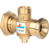 STOUT SVM-0050 Термостатический смесительный клапан G 1)41/2M-G 1)41/2F-G 1)4M   60°С (SVM-0050-326006)