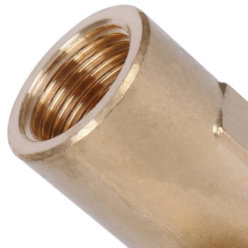 STOUT Угольник настенный с длинным нарезным патрубком 20-Rp 1/2-4