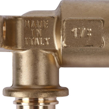 STOUT Угольник настенный с длинным нарезным патрубком 20-Rp 1/2-7