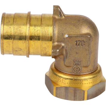 Uponor QE Угольник 25-G3/4 НГ с накидной гайкой-1