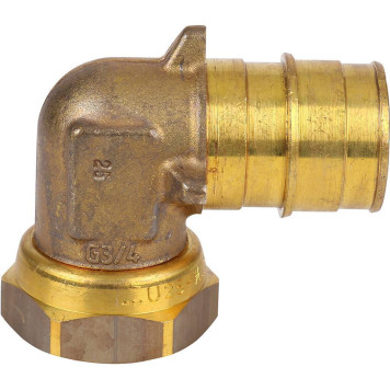 Uponor QE Угольник 25-G3/4 НГ с накидной гайкой-4