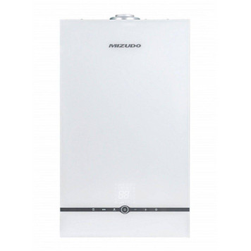 Котел газовый настенный MIZUDO GB M24Т pro 2-х конт. с шиной OT, стеклянная сенсорная панель, белая-2