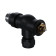 Набор термостатический осевой Royal Thermo Design Pro 15мм М30х1,5 (Черный)