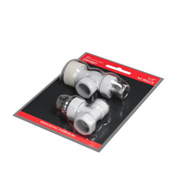 Набор термостатический осевой Royal Thermo Design 1/2М30х1,5 (Белый)-6