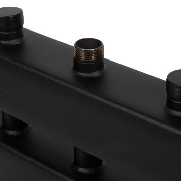 Блок коллекторный Royal Thermo на 6-7 вых. (сверху-снизу-сбоку), стрелка 60 кВт, с кронштейнами-4