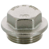 Заглушка Uni-Fitt H 3/4, никелированная
