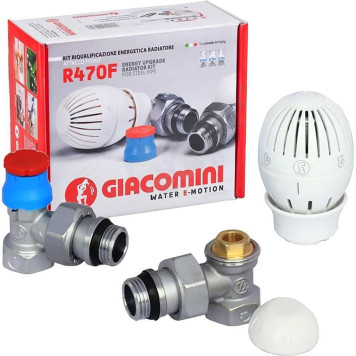 Комплект термостатический угловой 1/2 Giacomini R470FX003-1