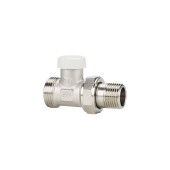 Клапан радиаторный VARMEGA 1/2 x 3/4EK запорный, прямой VM10302