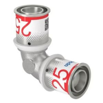 Фитинги под пресс-инструмент S-PRESS PLUS ОТВОД ЛАТУННЫЙ 25-25 apos;5У UP 1070529