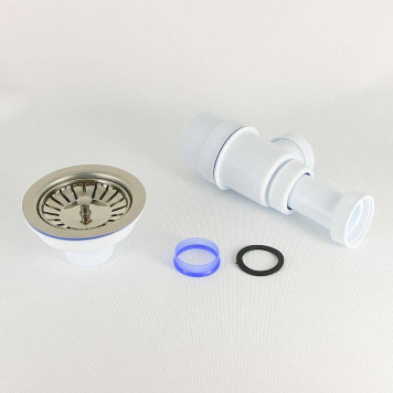 Сифон Wirquin Элит 11/2 х 40 мм нерж. чашка D114 мм-3