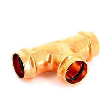 Тройник пресс IBP 28 х 15 х 22 медь