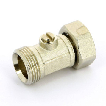 Узел радиаторный со встроенным краном НВ UNI-FITT 3/4ЕК х 3/4ЕК прямой-2