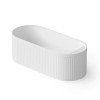 Dea Design Stripes Ванна 171х72х56см., отдельностоящая, Solid Surface, цвет: White №18. DD8801 1710 18